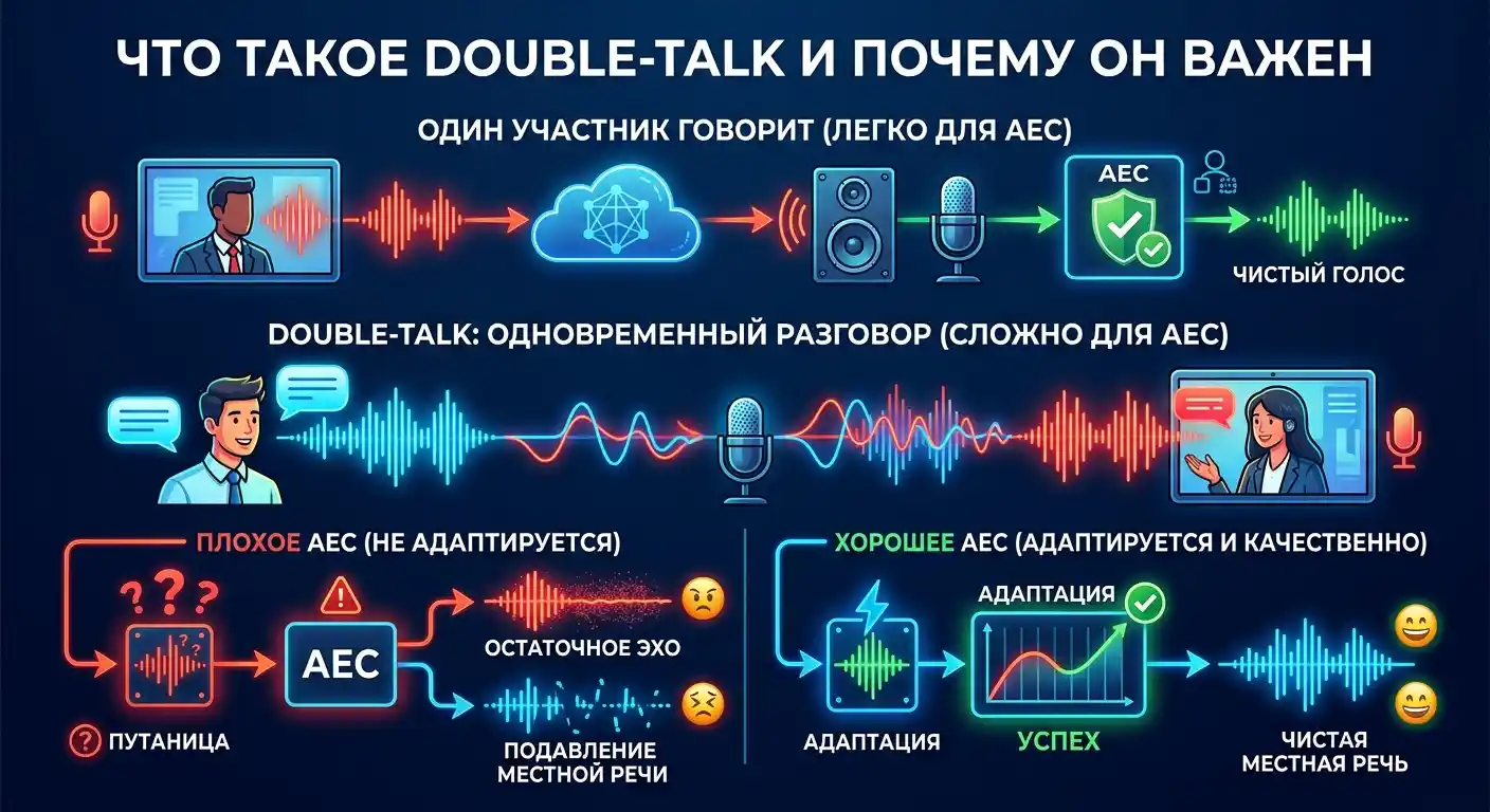 что такое double-talk и почему он важен