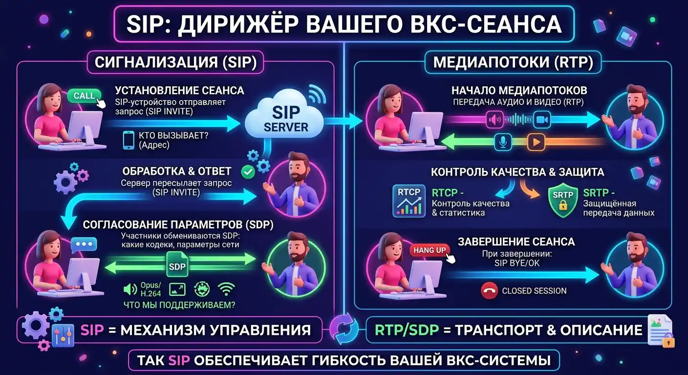 что такое sip и зачем он нужен в вкс