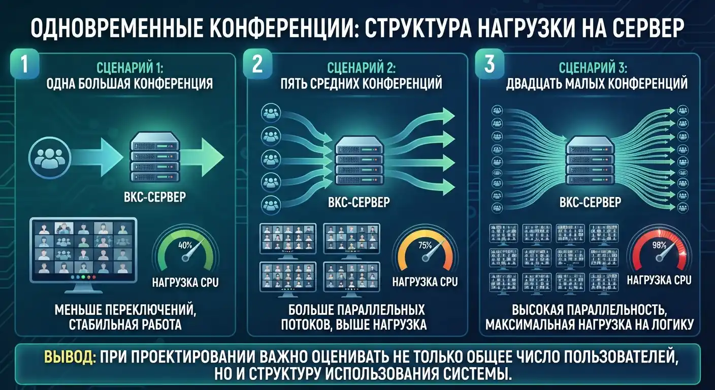 одновременные конференции
