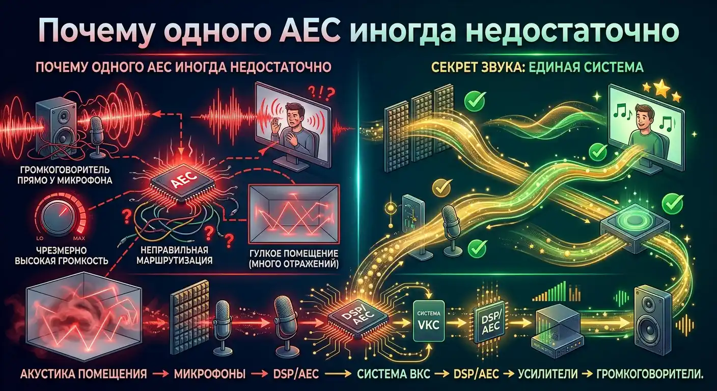 почему одного aec иногда недостаточно